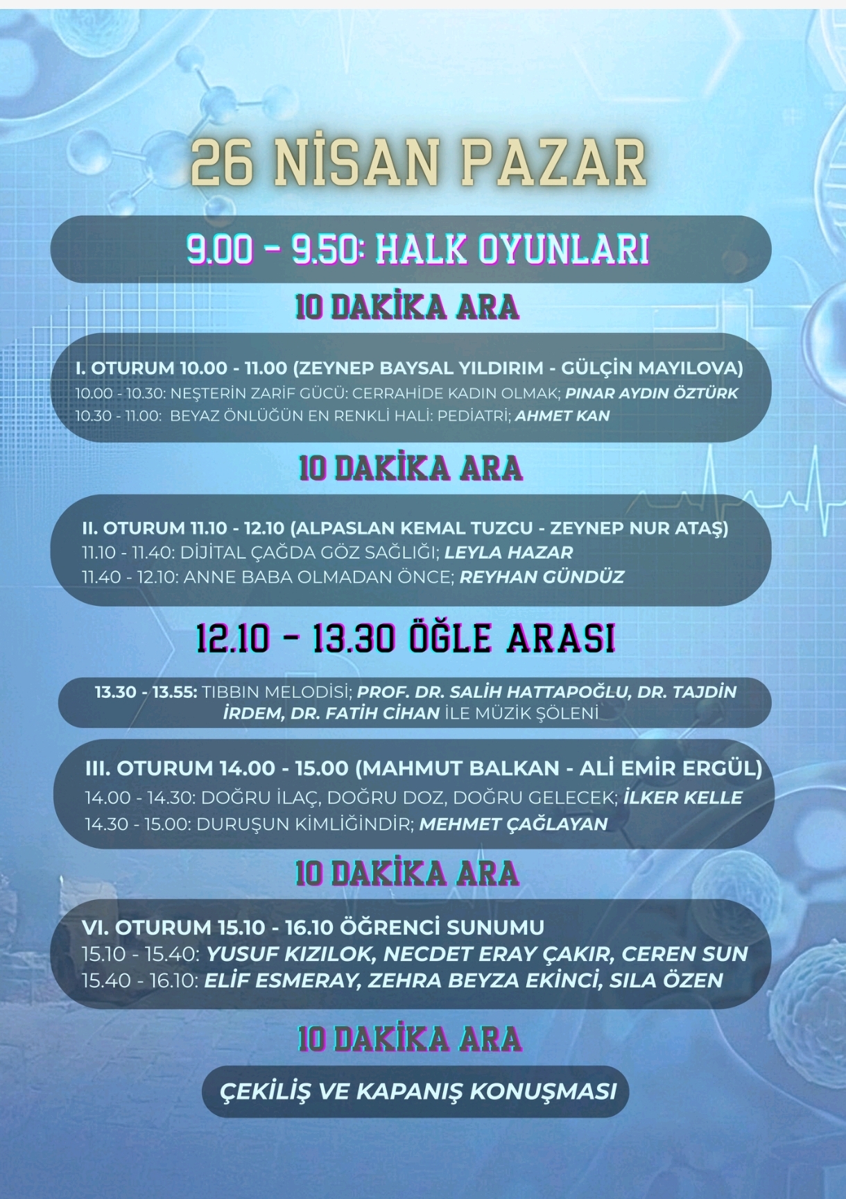 DicleMED 2. ULUSLARARASI TIP ÖĞRENCİLERİ KONGRESİ