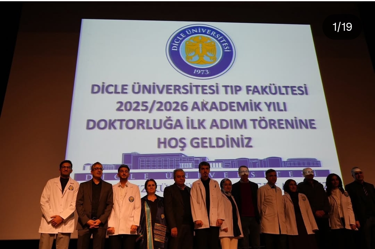 Doktorluğa ilk adım önlük giyme töreni